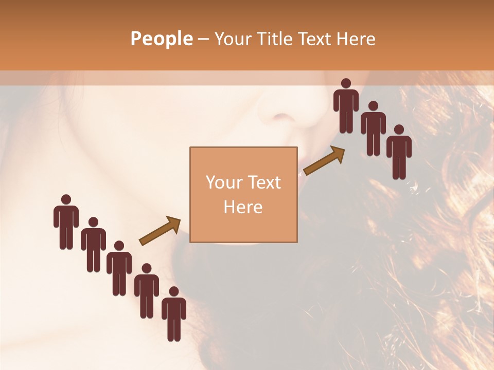 Skin Portrait Closeup PowerPoint Template