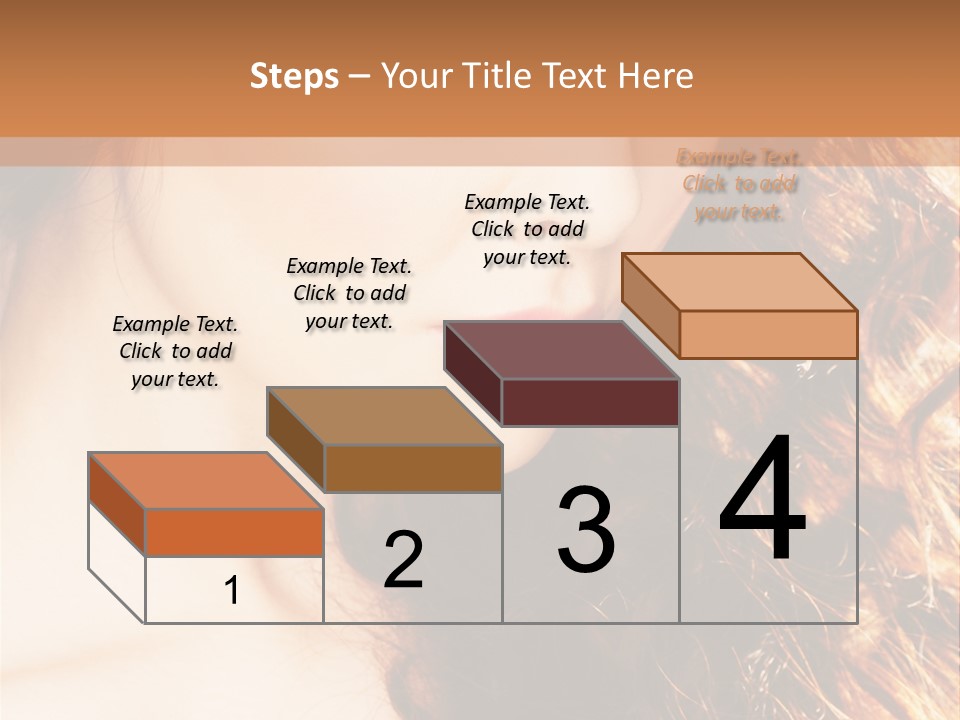 Skin Portrait Closeup PowerPoint Template