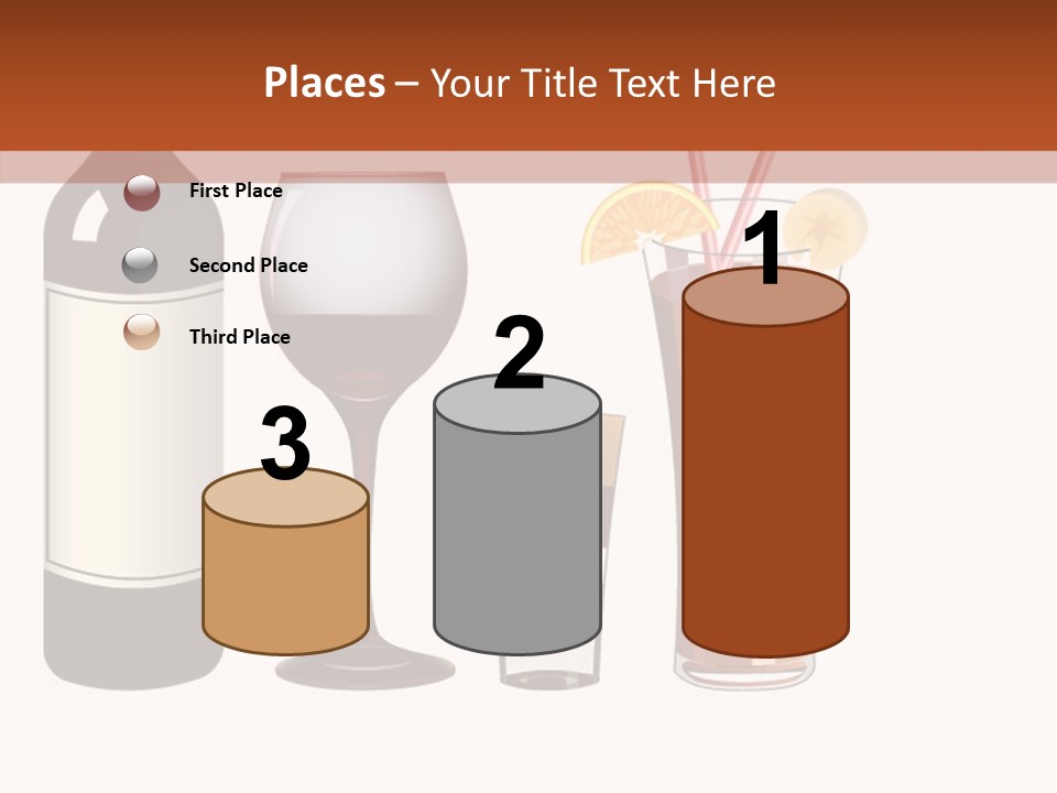 Glare Bocal Glass PowerPoint Template