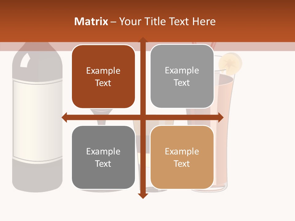Glare Bocal Glass PowerPoint Template