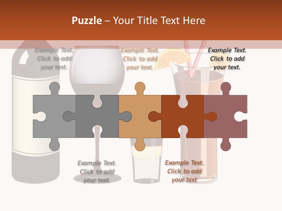 Glare Bocal Glass PowerPoint Template