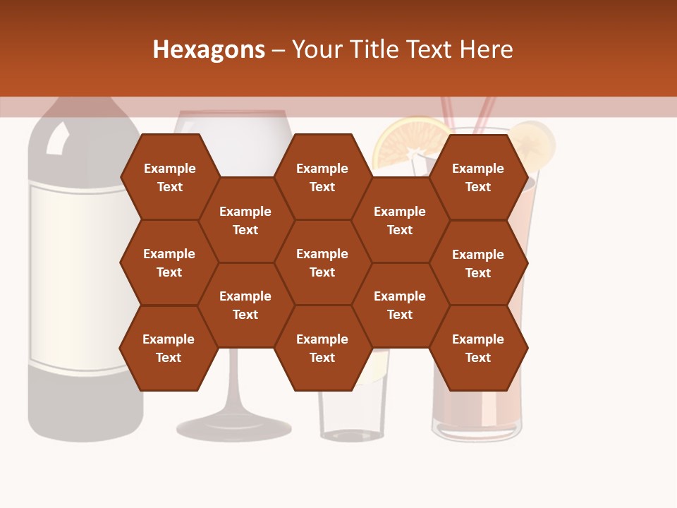 Glare Bocal Glass PowerPoint Template