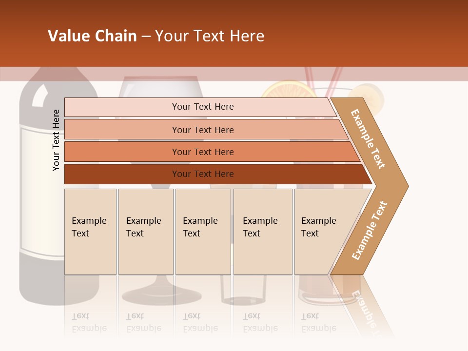 Glare Bocal Glass PowerPoint Template