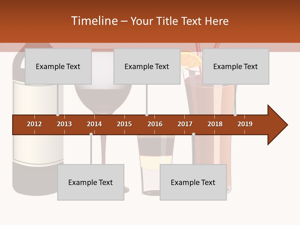 Glare Bocal Glass PowerPoint Template