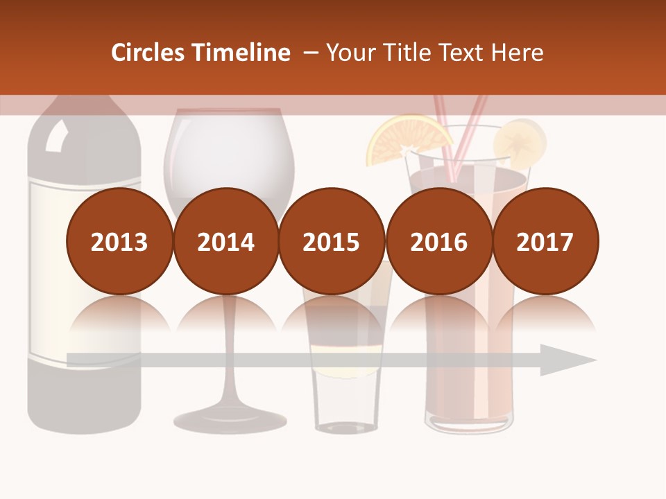 Glare Bocal Glass PowerPoint Template