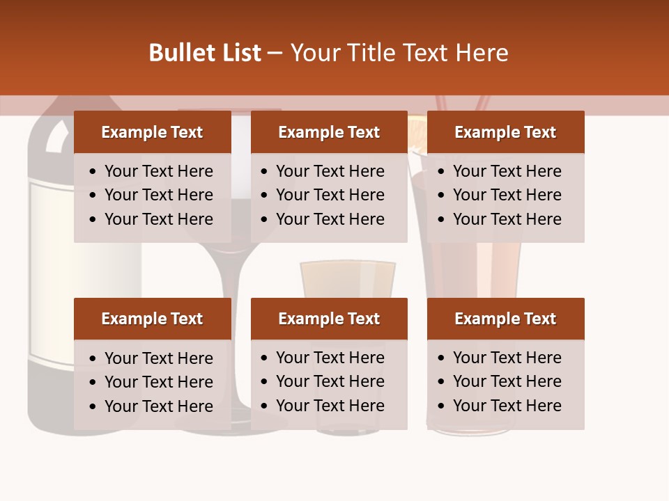 Glare Bocal Glass PowerPoint Template