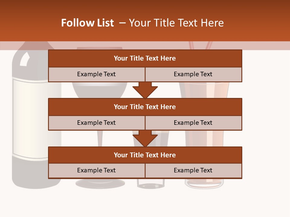 Glare Bocal Glass PowerPoint Template