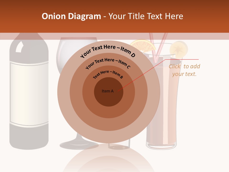 Glare Bocal Glass PowerPoint Template