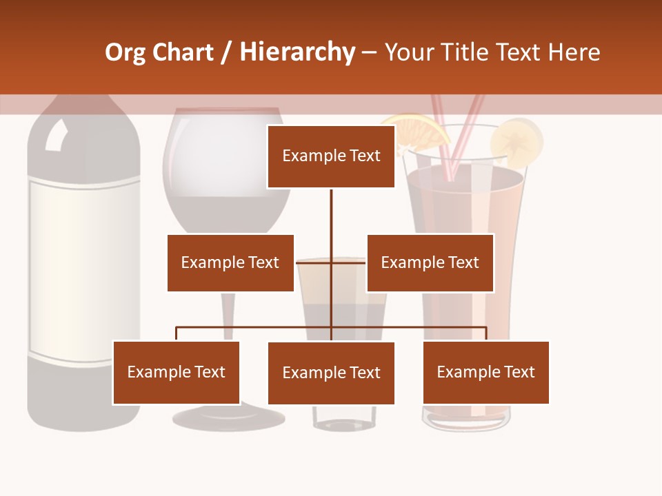 Glare Bocal Glass PowerPoint Template