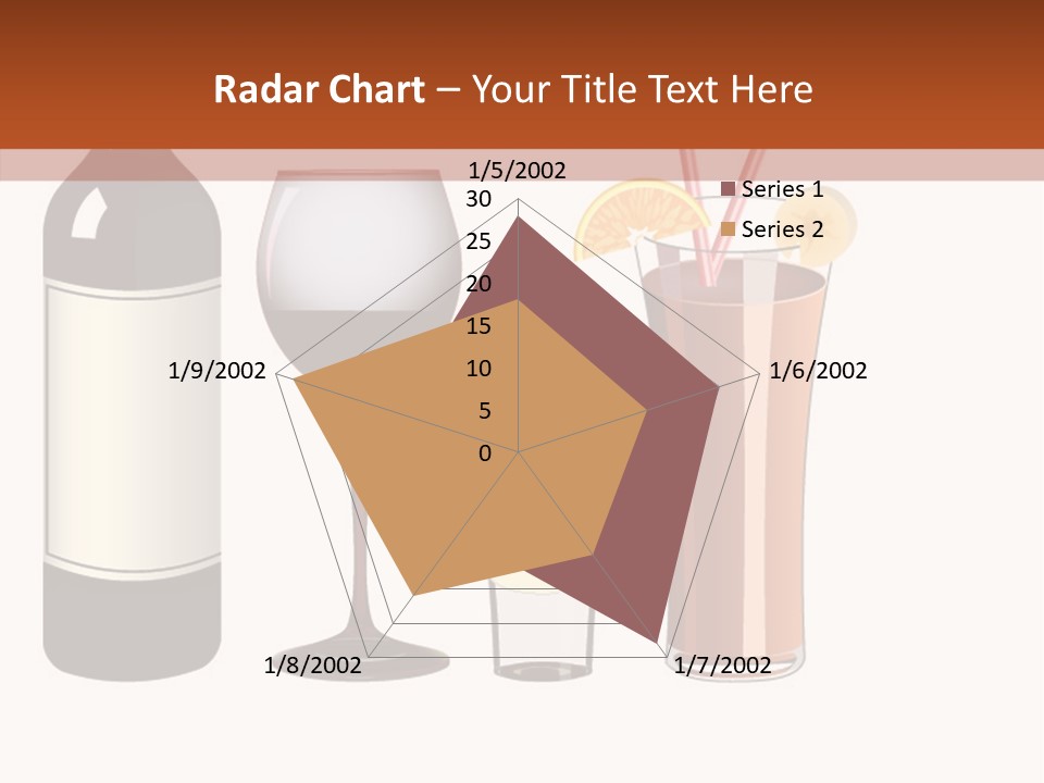 Glare Bocal Glass PowerPoint Template
