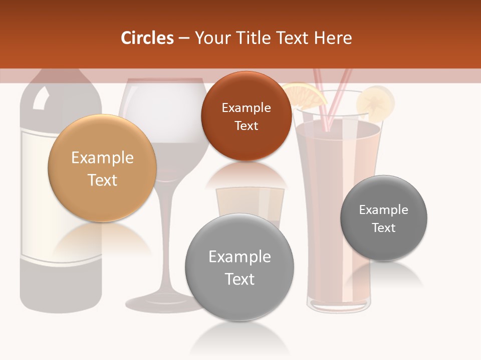 Glare Bocal Glass PowerPoint Template