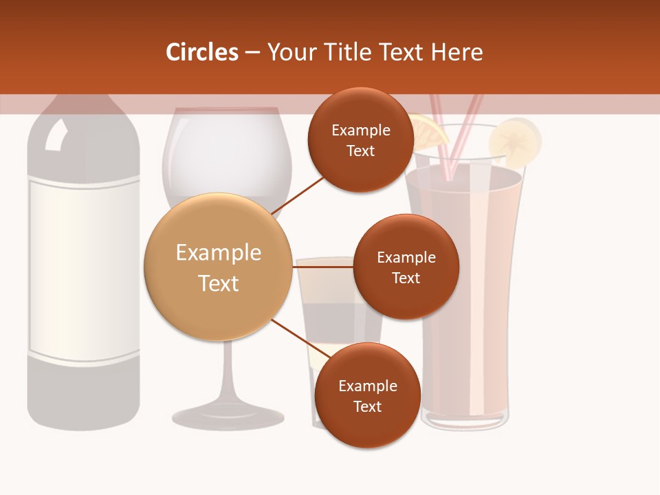 Glare Bocal Glass PowerPoint Template
