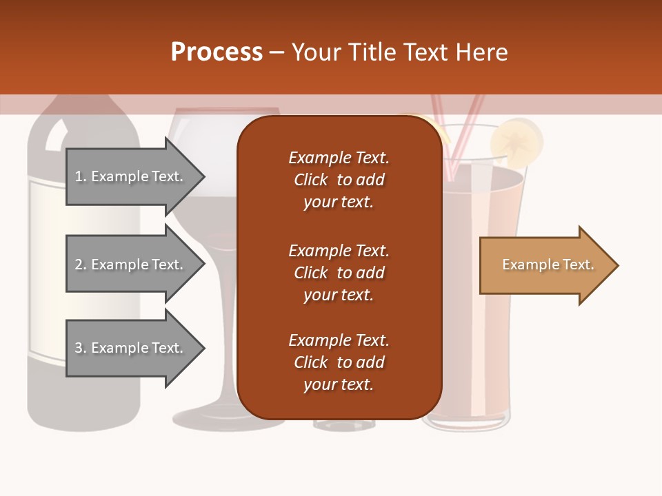 Glare Bocal Glass PowerPoint Template