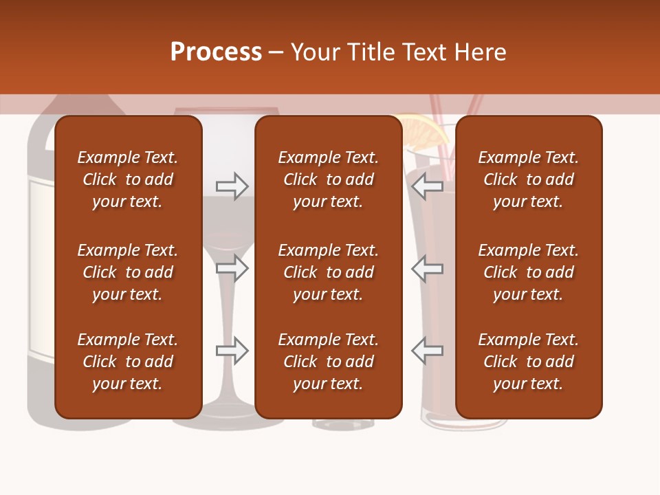 Glare Bocal Glass PowerPoint Template