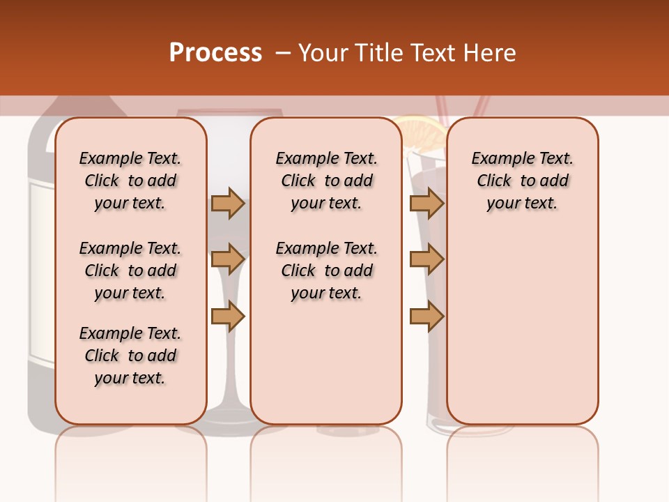 Glare Bocal Glass PowerPoint Template