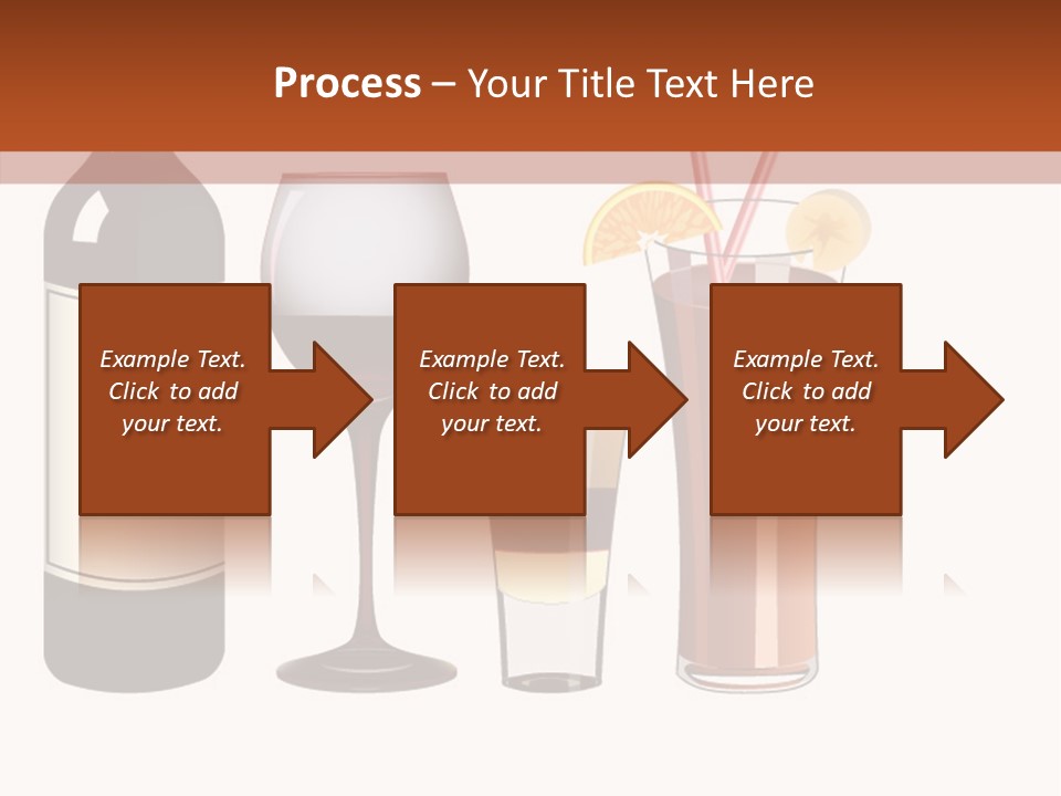 Glare Bocal Glass PowerPoint Template