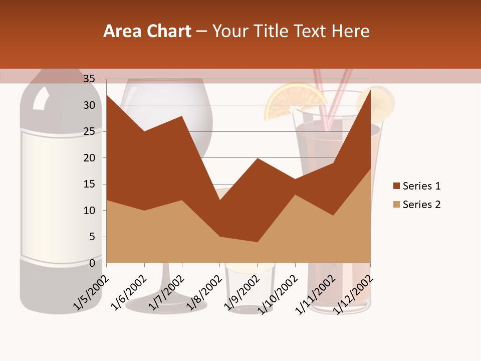 Glare Bocal Glass PowerPoint Template