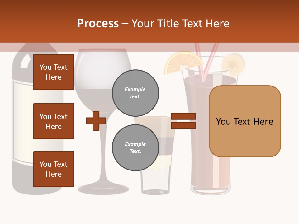 Glare Bocal Glass PowerPoint Template