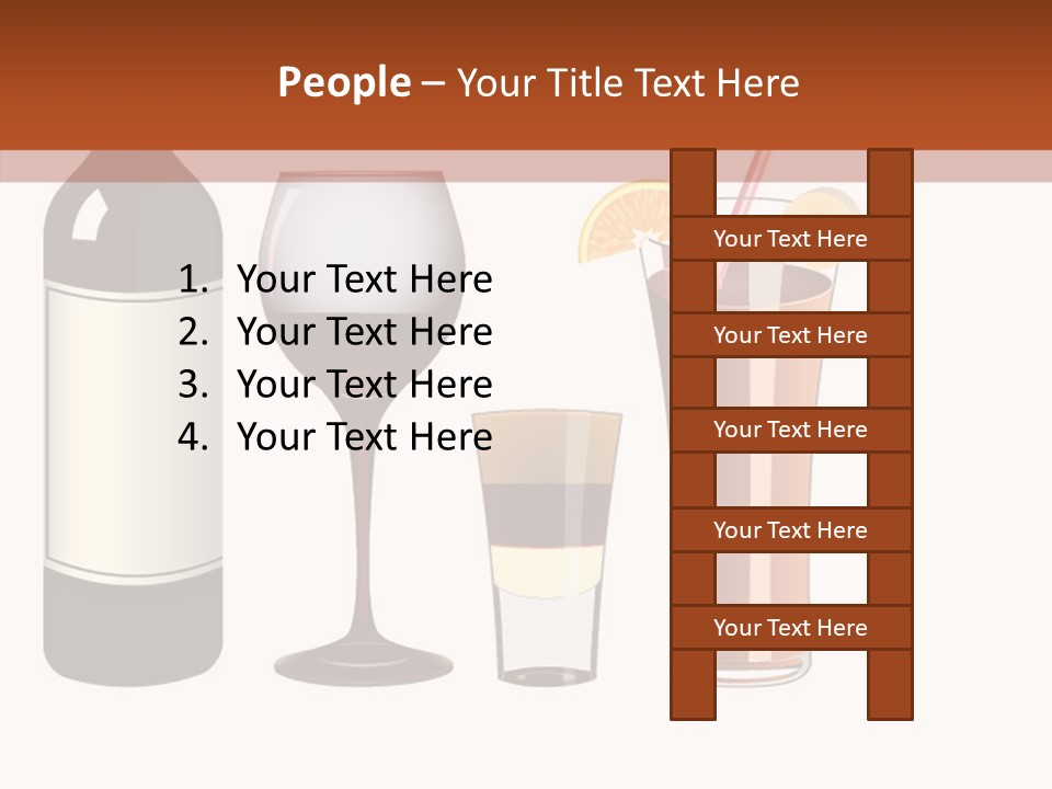 Glare Bocal Glass PowerPoint Template