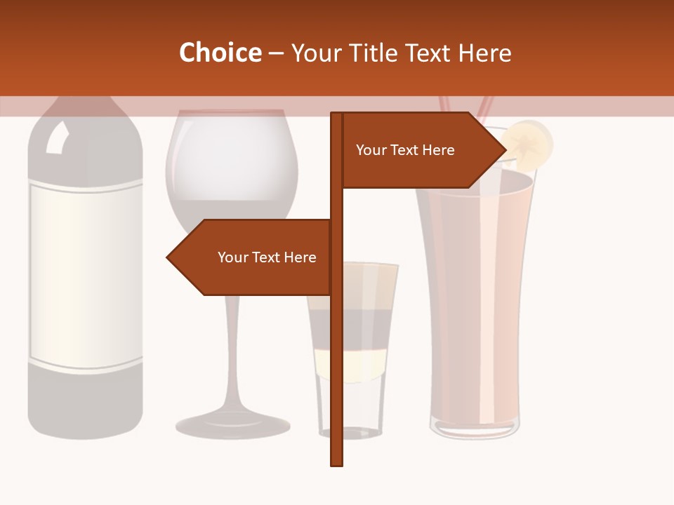 Glare Bocal Glass PowerPoint Template