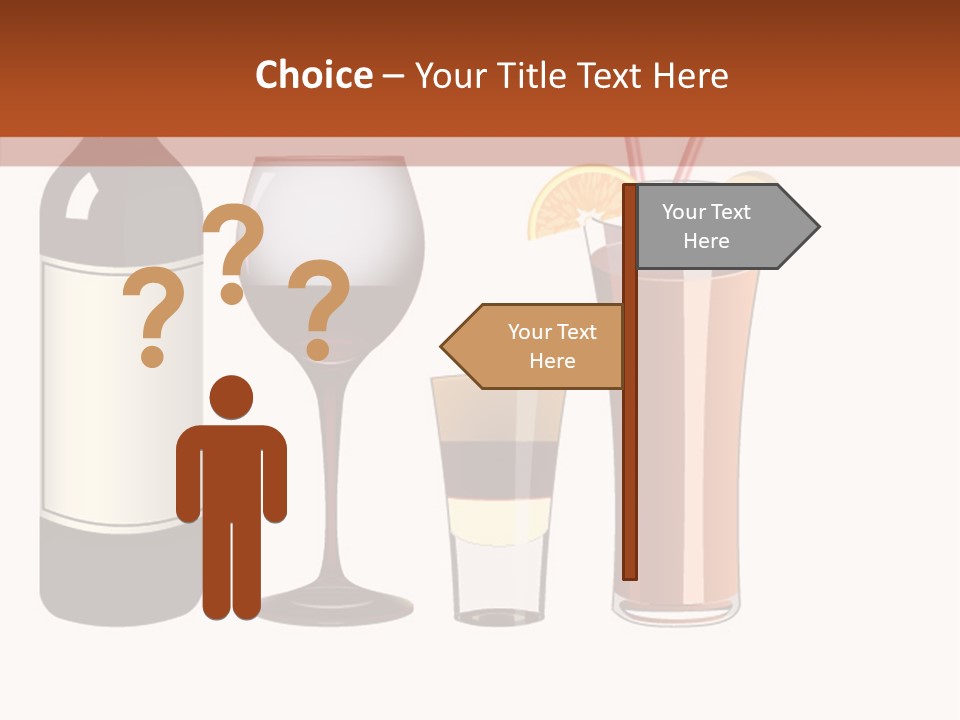 Glare Bocal Glass PowerPoint Template