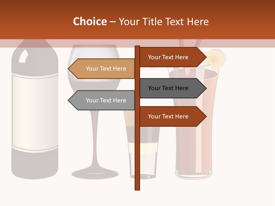 Glare Bocal Glass PowerPoint Template