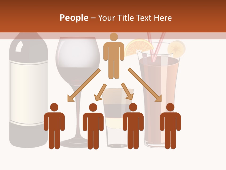 Glare Bocal Glass PowerPoint Template