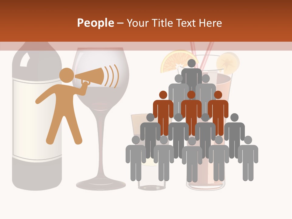 Glare Bocal Glass PowerPoint Template