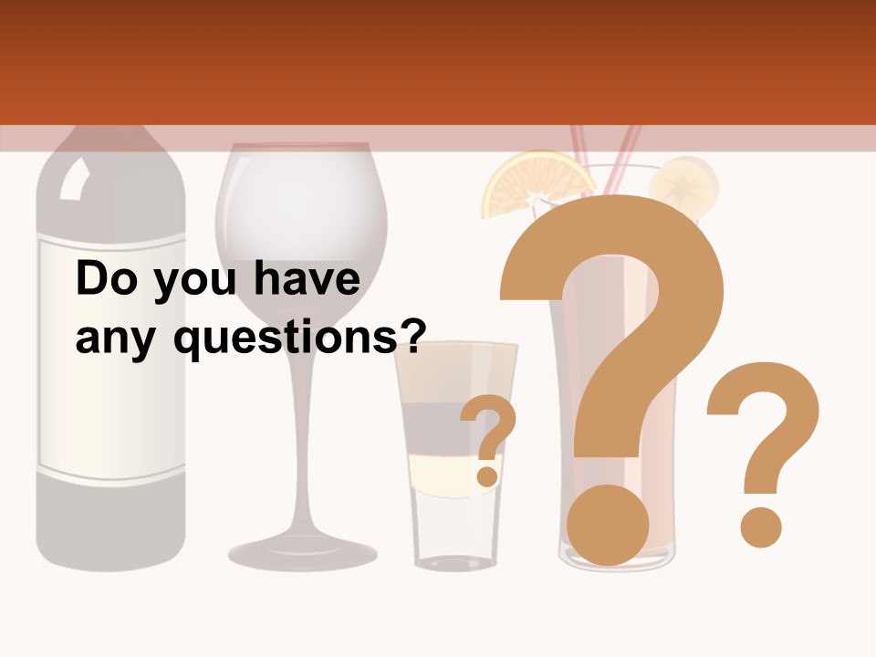 Glare Bocal Glass PowerPoint Template