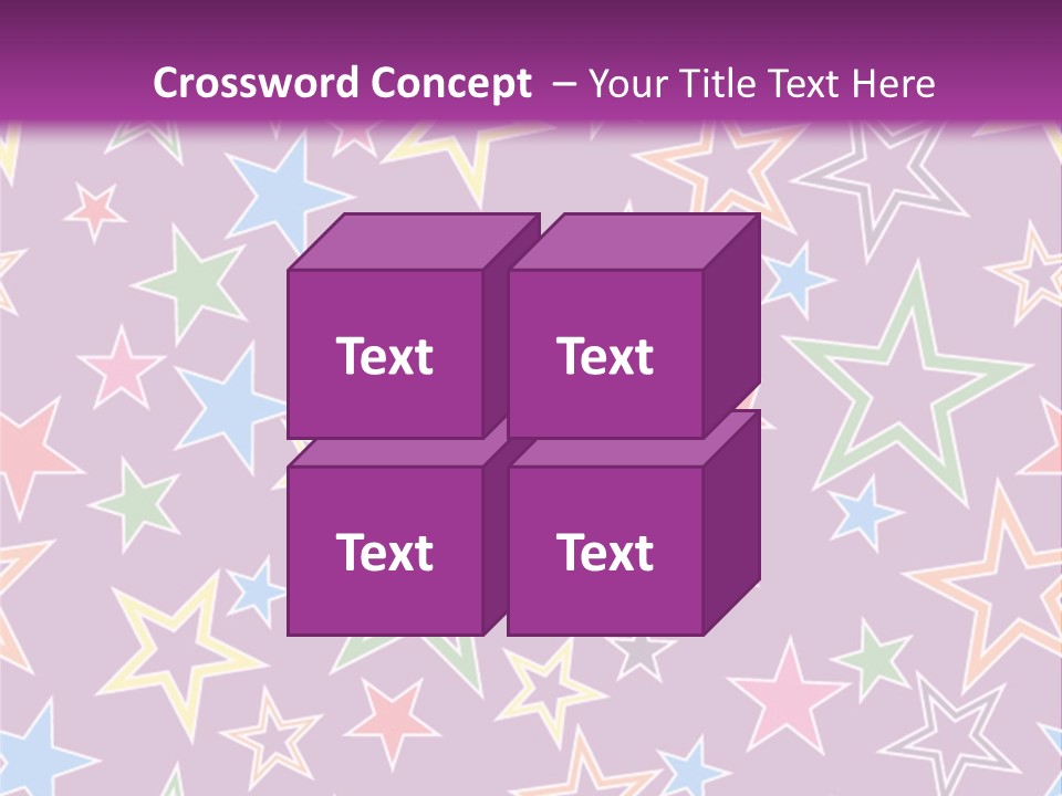 Security White Background Rust PowerPoint Template