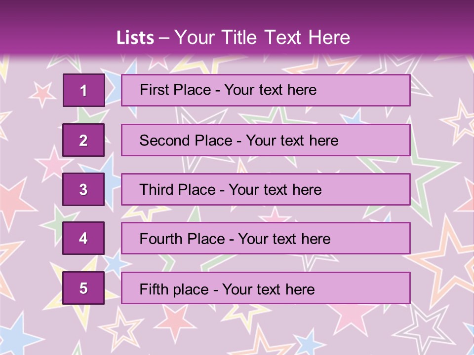 Security White Background Rust PowerPoint Template