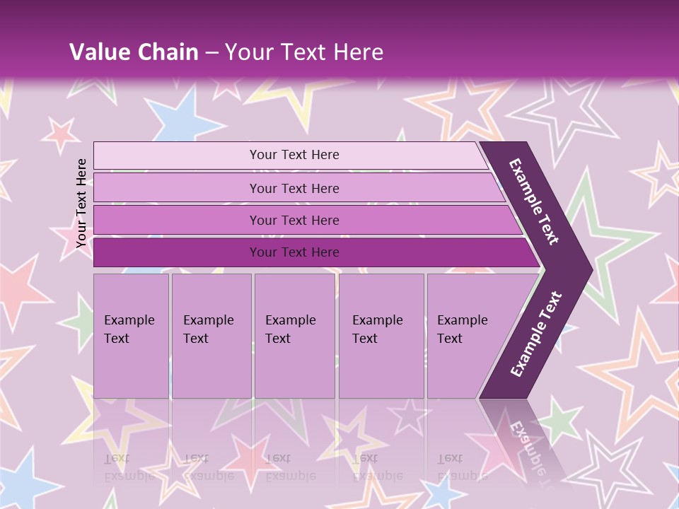 Security White Background Rust PowerPoint Template