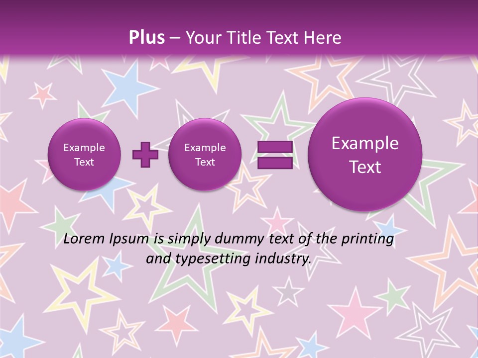 Security White Background Rust PowerPoint Template