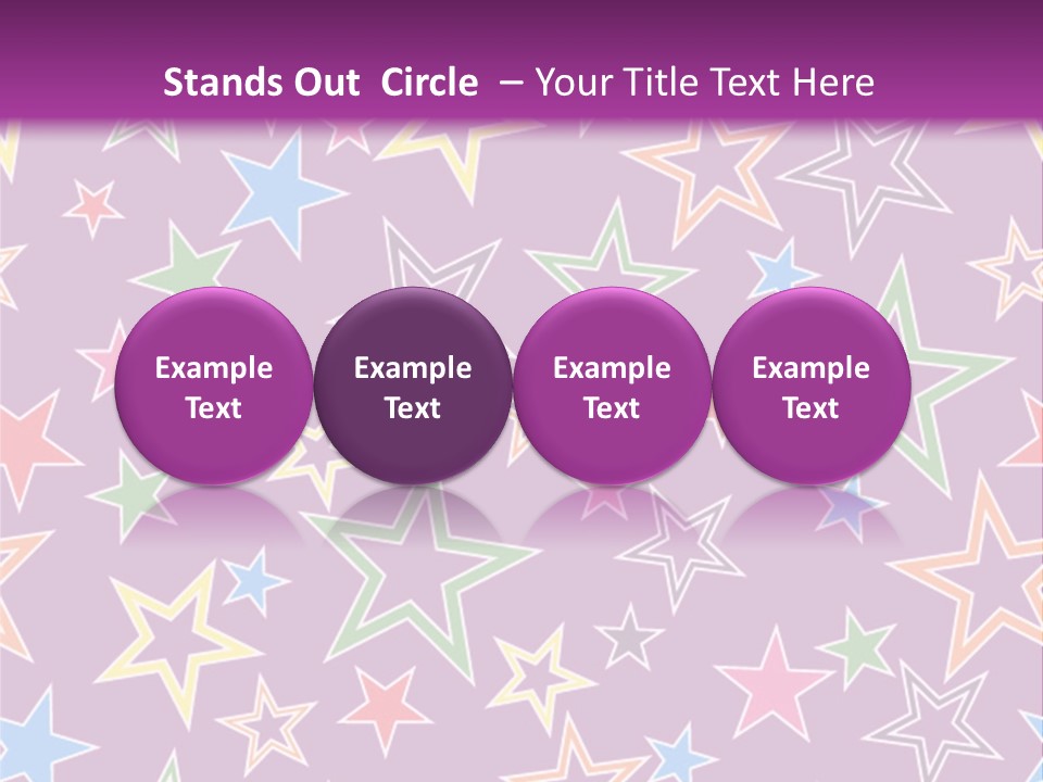 Security White Background Rust PowerPoint Template