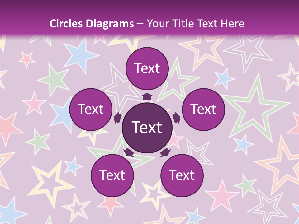 Security White Background Rust PowerPoint Template