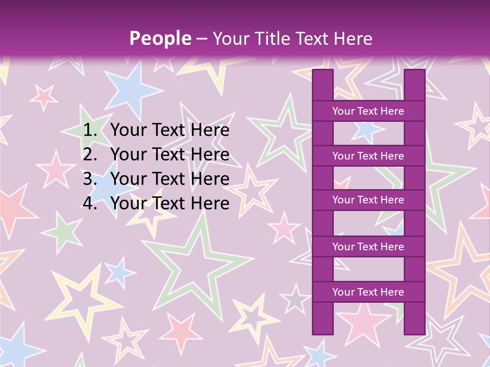 Security White Background Rust PowerPoint Template