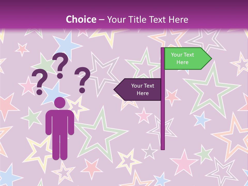 Security White Background Rust PowerPoint Template