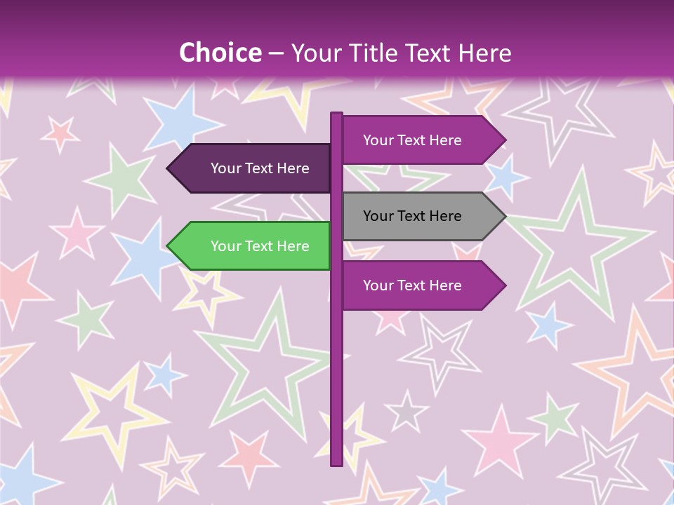 Security White Background Rust PowerPoint Template