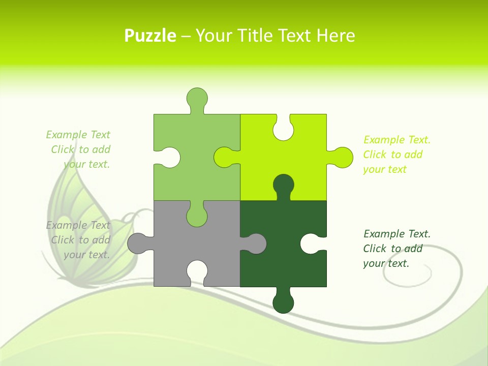 Decoration Image Insect PowerPoint Template