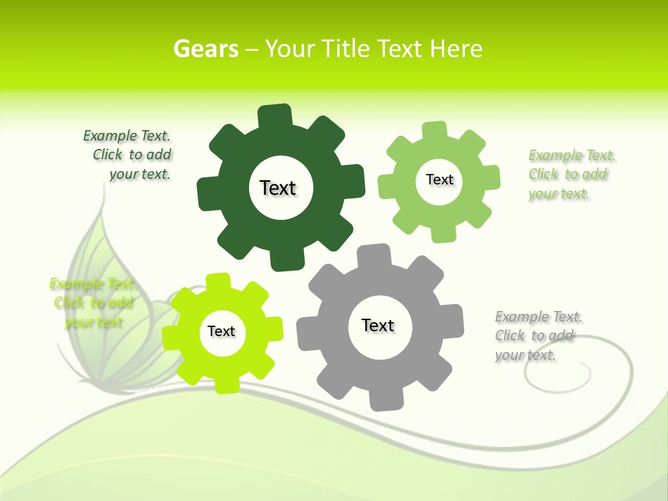 Decoration Image Insect PowerPoint Template
