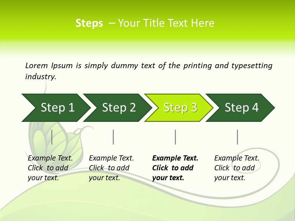 Decoration Image Insect PowerPoint Template