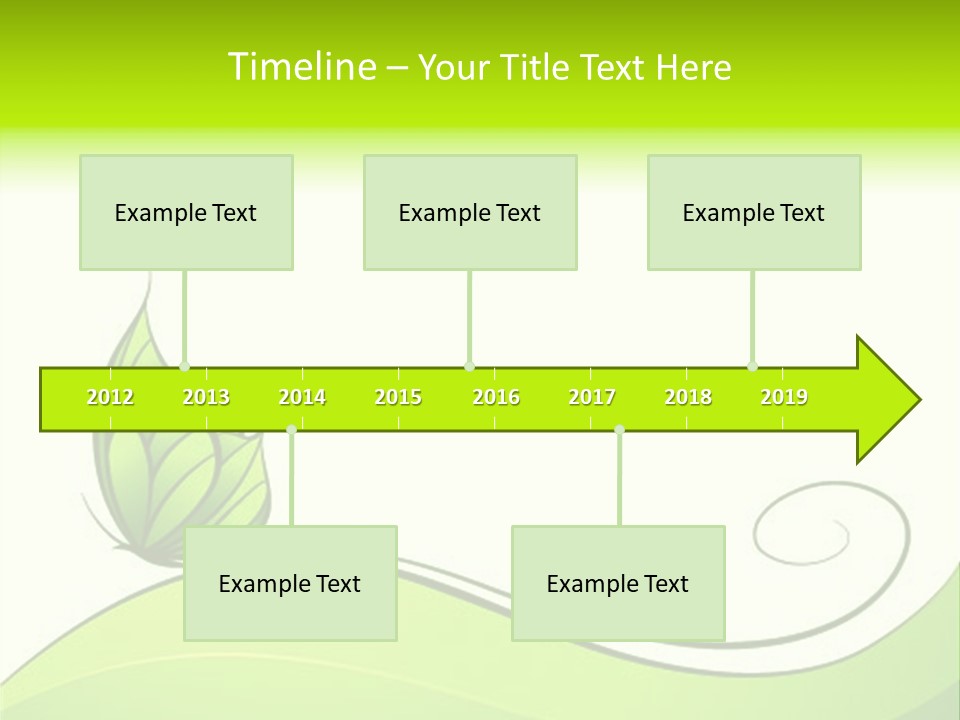 Decoration Image Insect PowerPoint Template