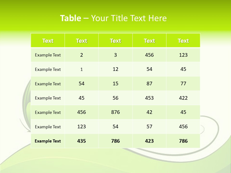 Decoration Image Insect PowerPoint Template