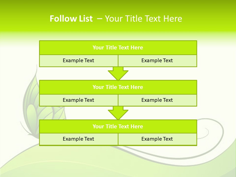 Decoration Image Insect PowerPoint Template