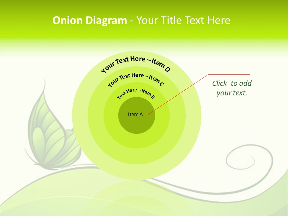 Decoration Image Insect PowerPoint Template