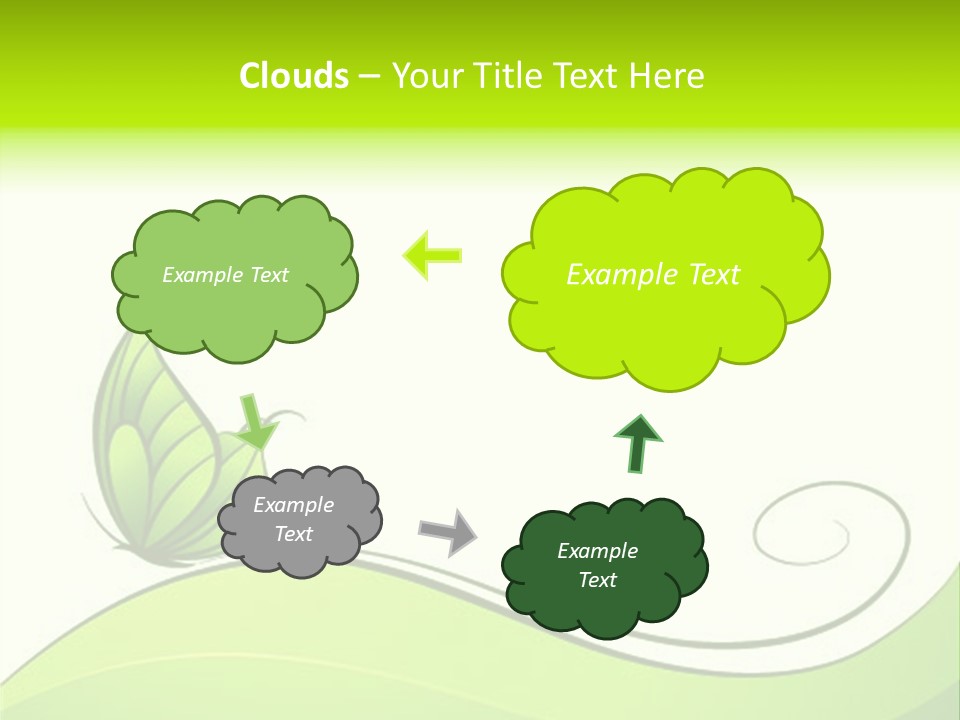 Decoration Image Insect PowerPoint Template