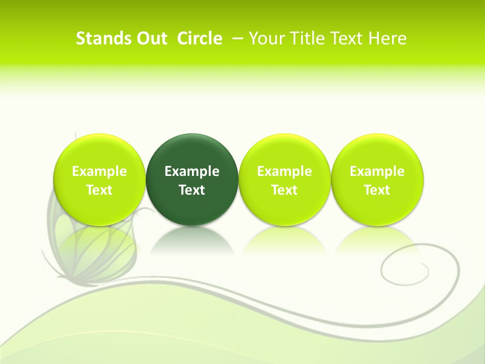Decoration Image Insect PowerPoint Template