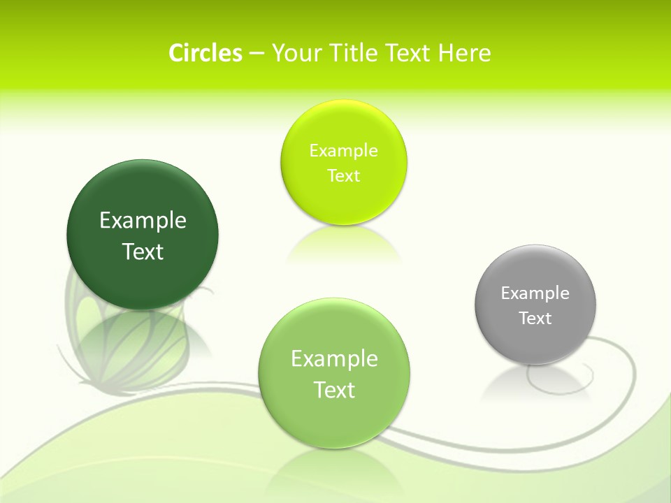 Decoration Image Insect PowerPoint Template