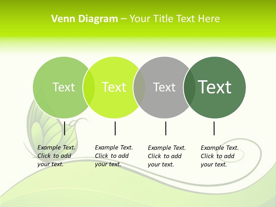 Decoration Image Insect PowerPoint Template