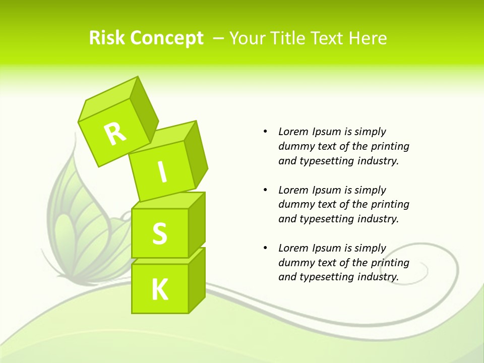 Decoration Image Insect PowerPoint Template